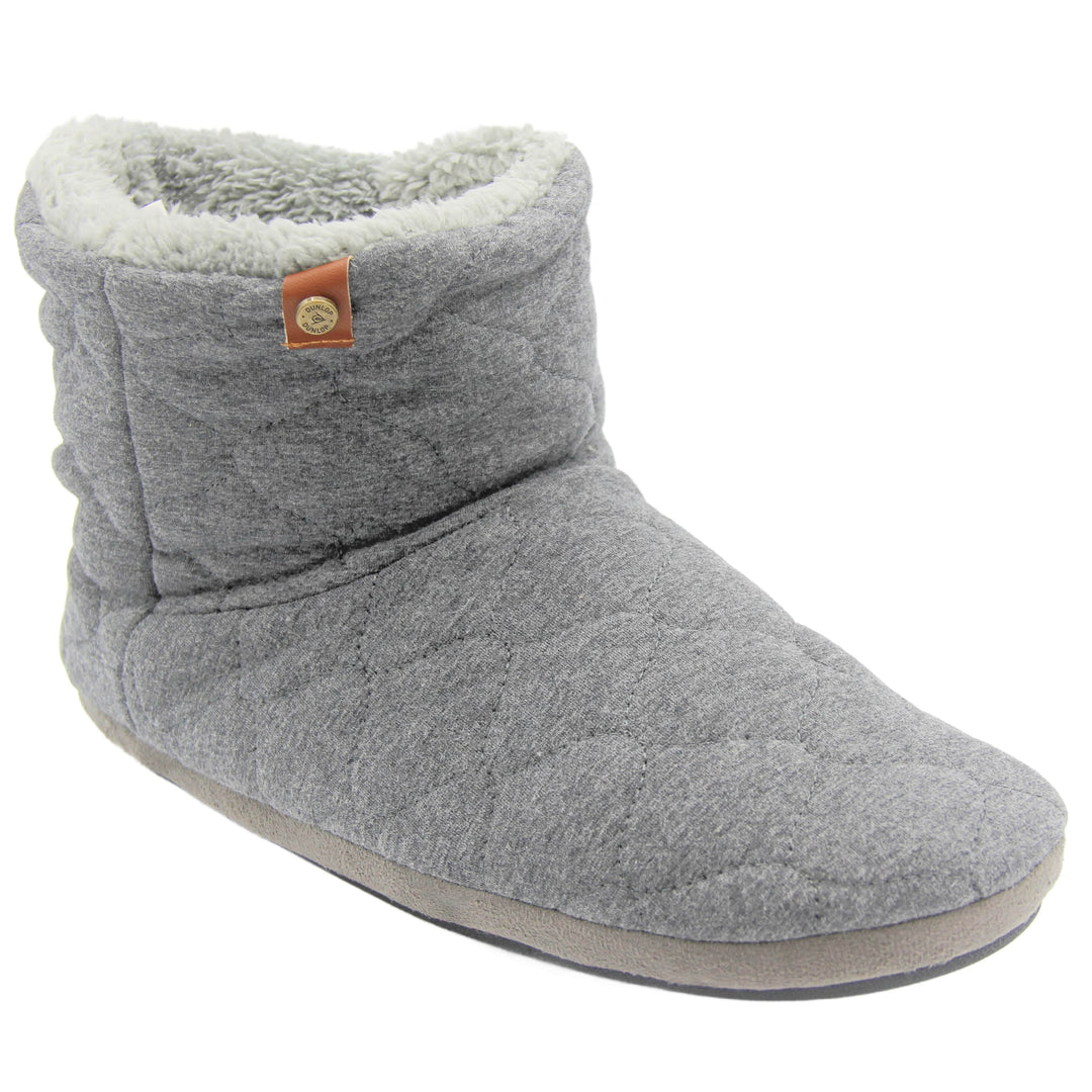Mens Warm Slippers | Faux Fur Lined Cosy Ankle Boot Slipper