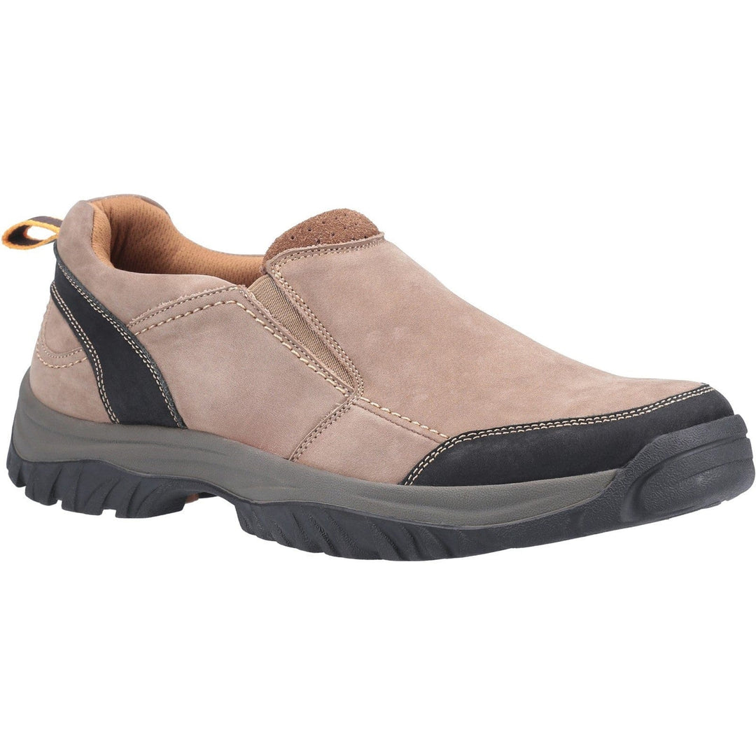 Boxwell Mens Slip On Hiking Shoes Tan
