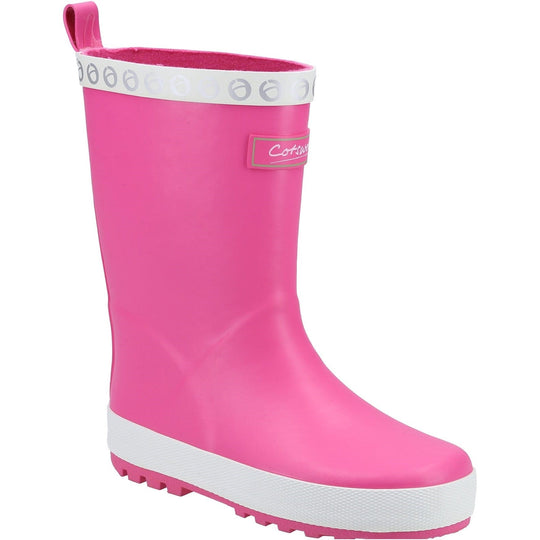 Childrens Wellington Boots Cotswold Prestbury Kids Wellies - Pink