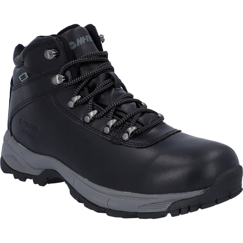 Hi-Tec Mens Leather Hiking Boots Waterproof Eurotrek Lite - Black