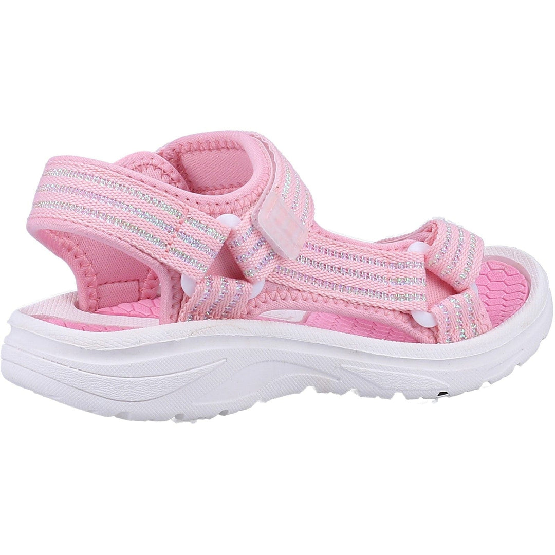 Bodiam Childrens Beach Sandal Pink White