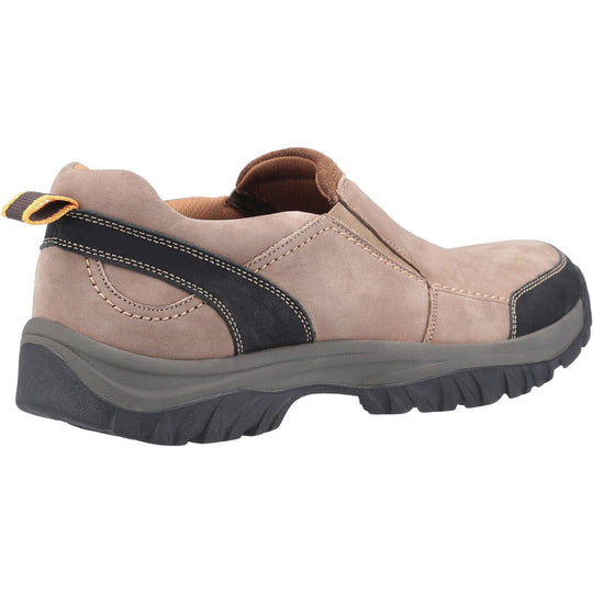 Boxwell Mens Slip On Hiking Shoes Tan