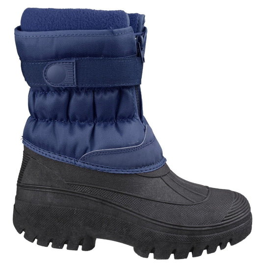 Chase Winter Boot Textile Wellingtons Navy