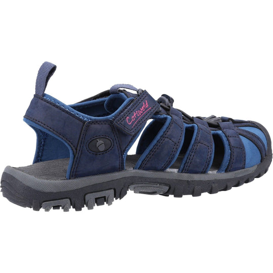 Colesbourne Recycled Blue Summer Sandals Womens