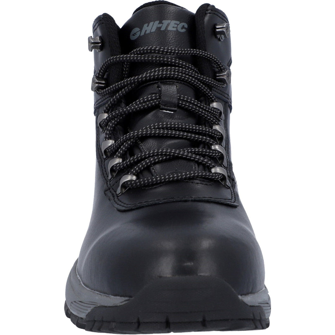 Hi-Tec Mens Leather Hiking Boots Waterproof Eurotrek Lite - Black