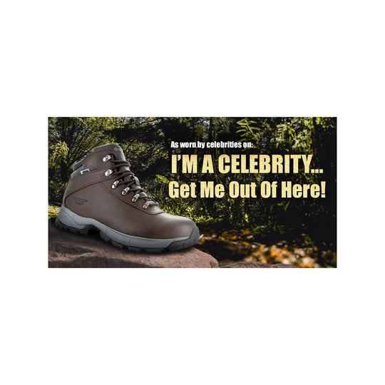 Hi-Tec Eurotrek Waterproof Lightweight Walking Boots - Dark Chocolate