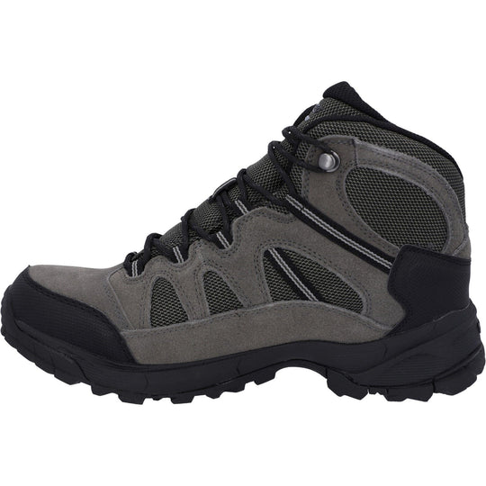 Mens Lightweight Walking Boots Hi-Tec Bandera Lite - Olive & Black