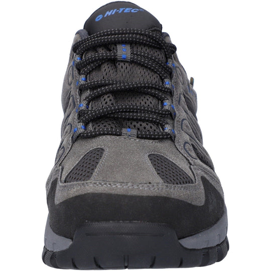 Hi-Tec Mens Walking Shoes Torca Low - Charcoal/Blue
