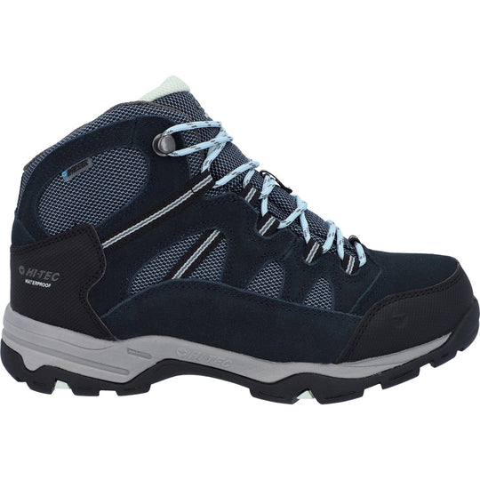 Ladies Waterproof Hiking Boots Hi-Tec Bandera II - Navy Blue