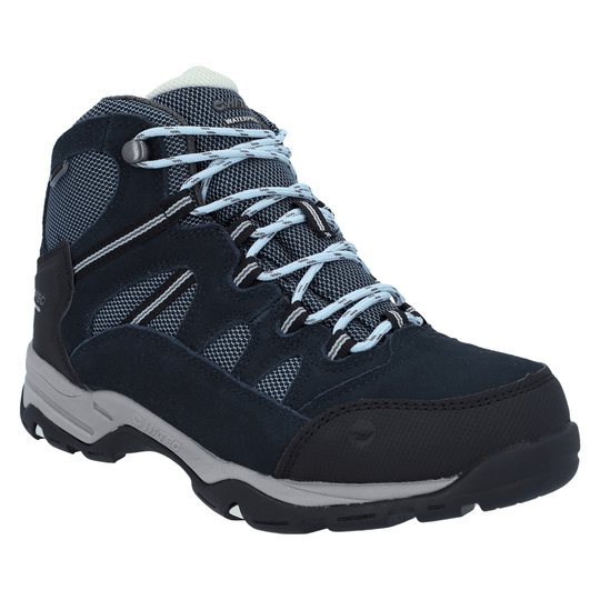 Ladies Waterproof Hiking Boots Hi-Tec Bandera II - Navy Blue