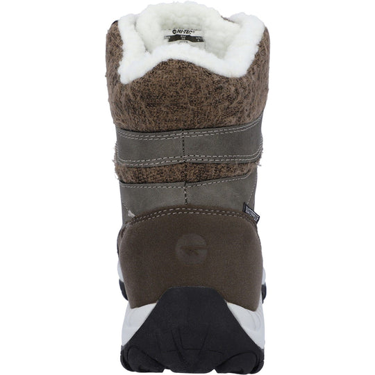 Ladies Winter Fur Walking Boots Hi-Tec Riva - Beige