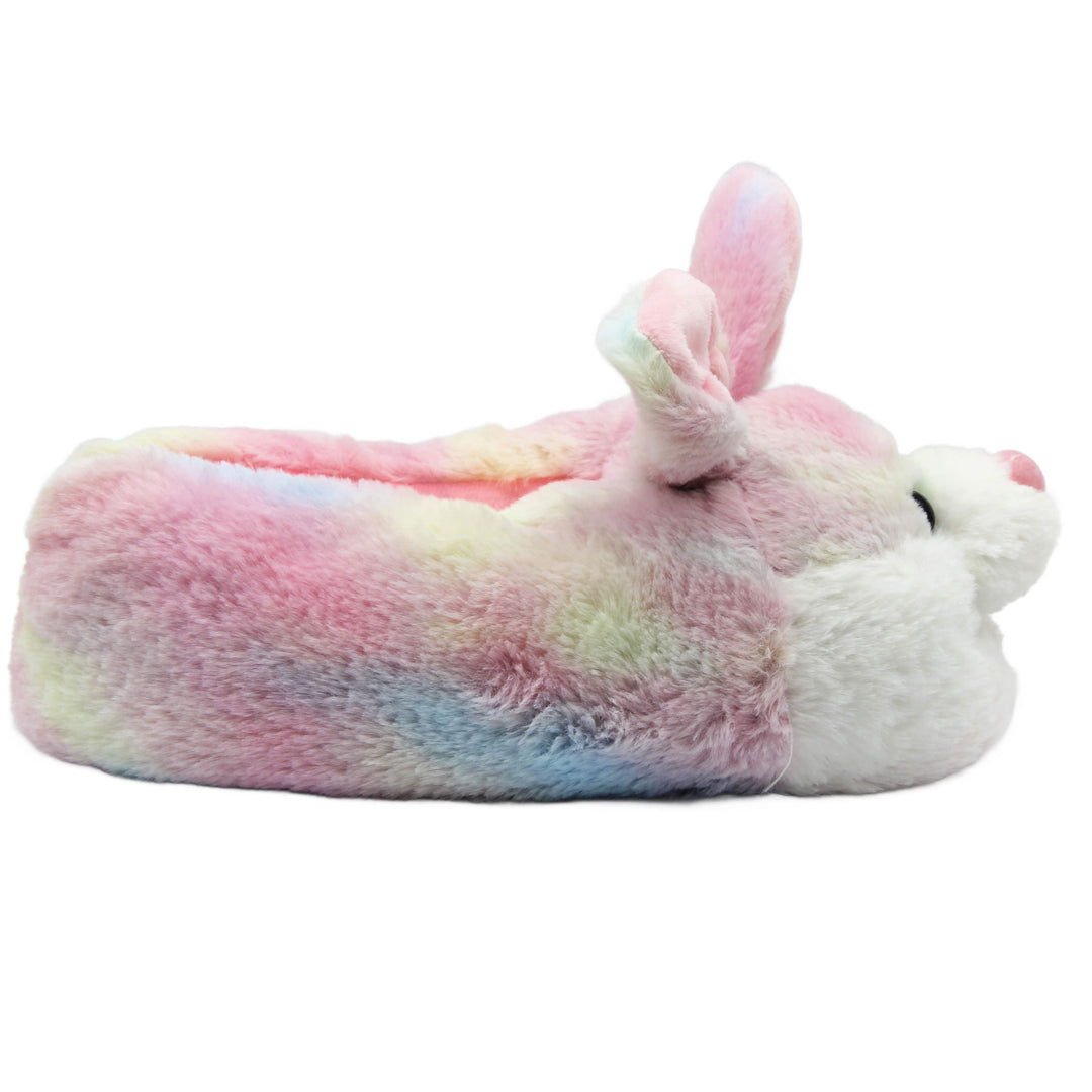 Womens Bunny Slippers | Ladies Novelty Plush Rabbit Slipper