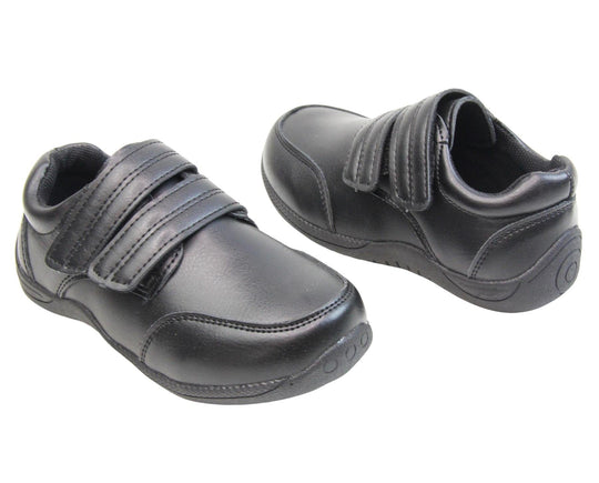 Infant Boys Double Strap School Shoes