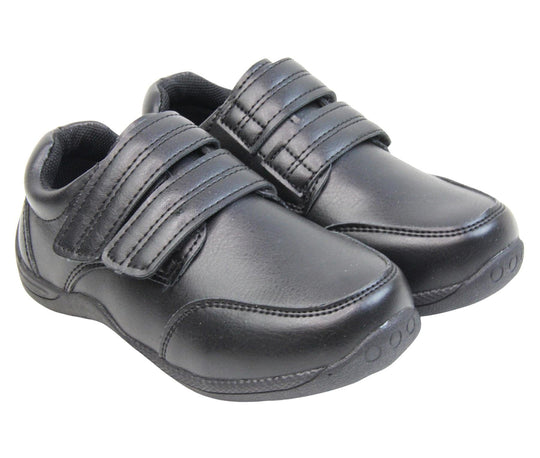 Infant Boys Double Strap School Shoes