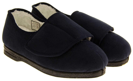Womens Wide Fit Orthopaedic Slippers