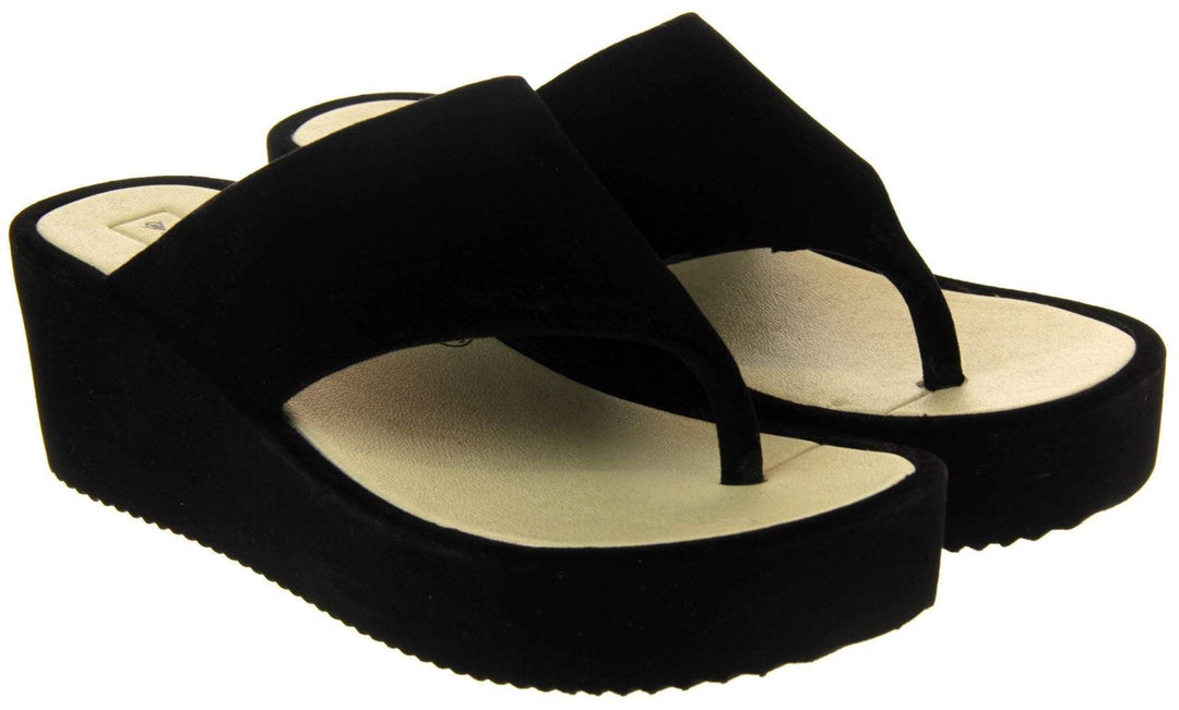 Womens Wedged Sandals