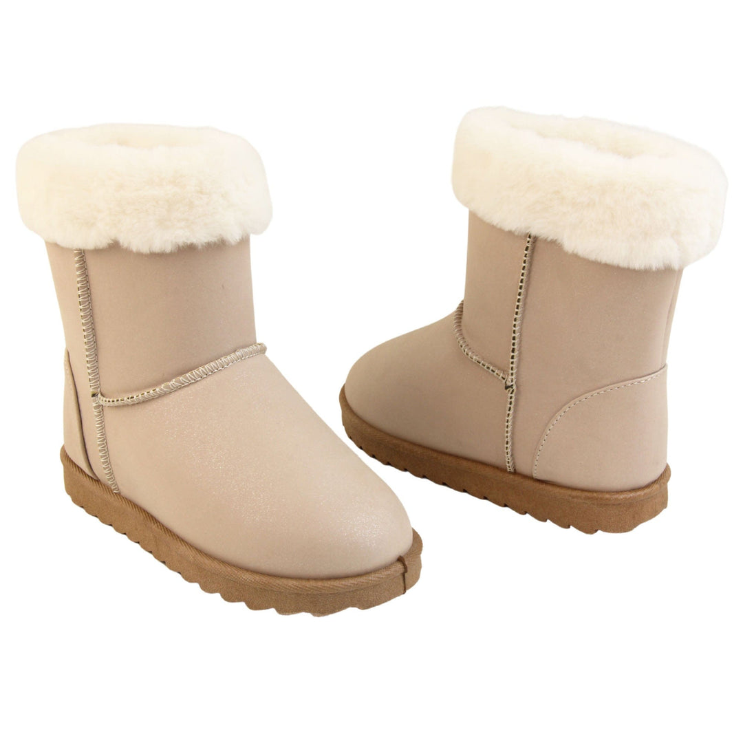 Girls Shimmer Winter Boots