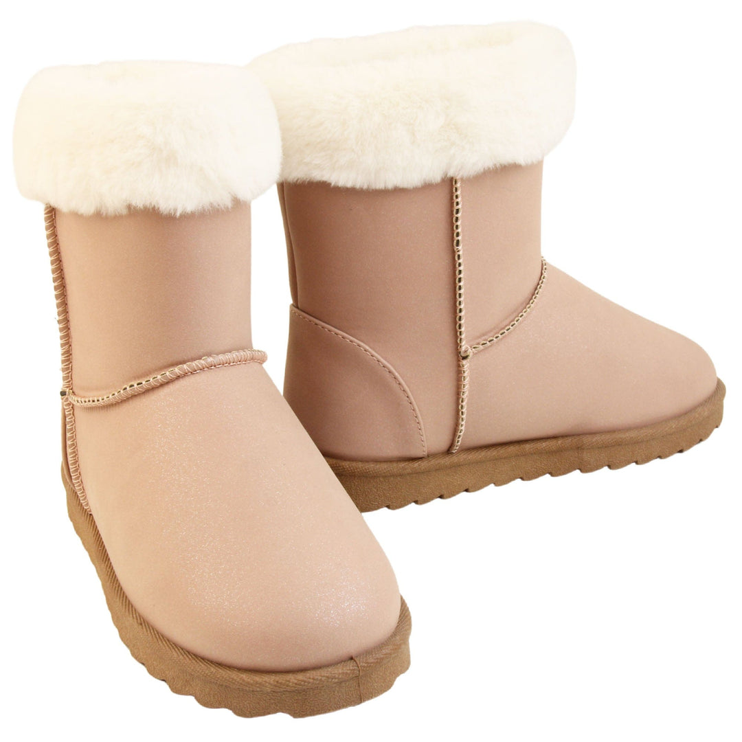 Girls Grace Shimmer Winter Boots