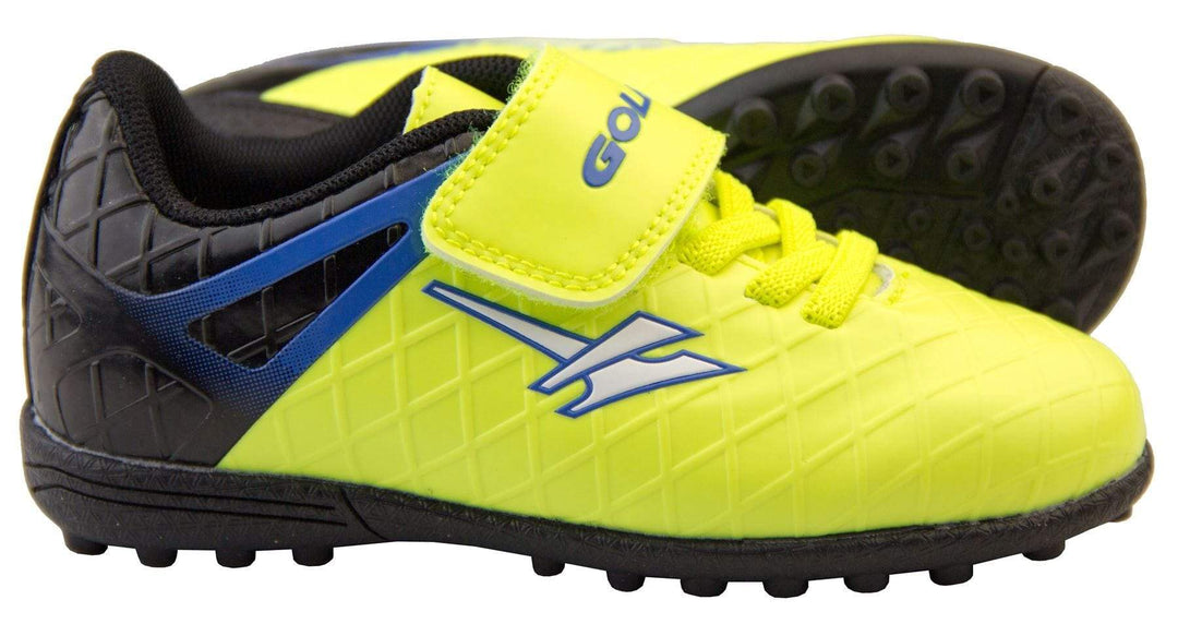 kids indoor football trainers with  non marking soles