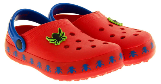 Kids Spider Clogs Summer Sandals