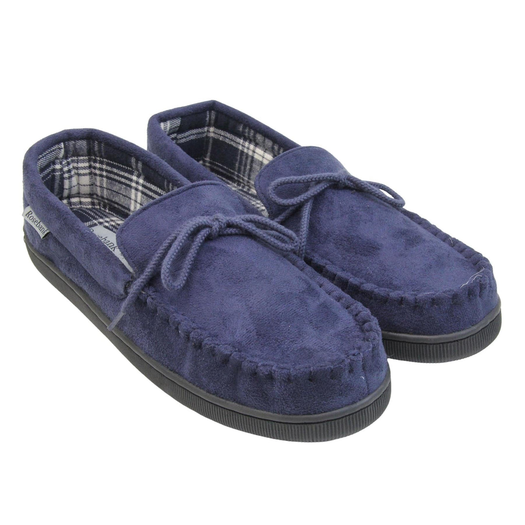Mens Moccasin Slippers